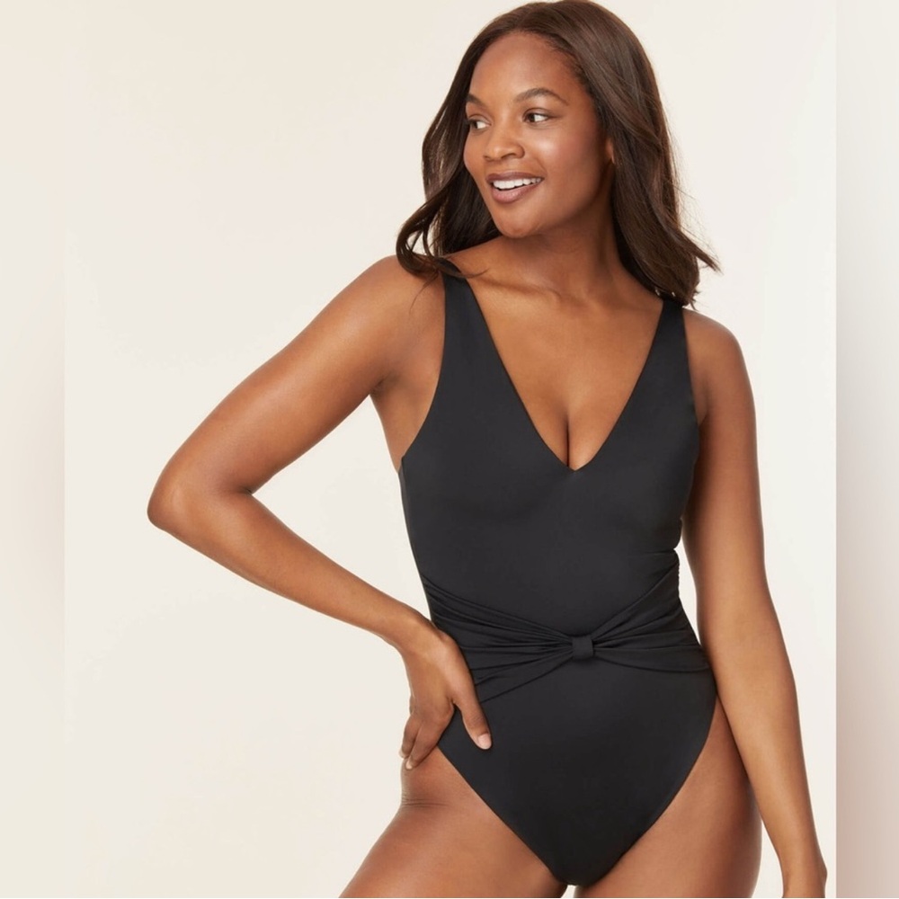 Andie Swim “Amor” Black One Piece Swimsuit